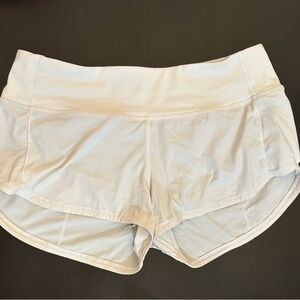 Lululemon speed up shorts - size 4
